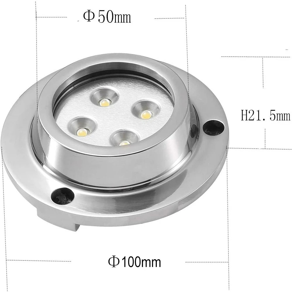 DC12V 10W IP68 Waterproof Steamship LED Underwater Light