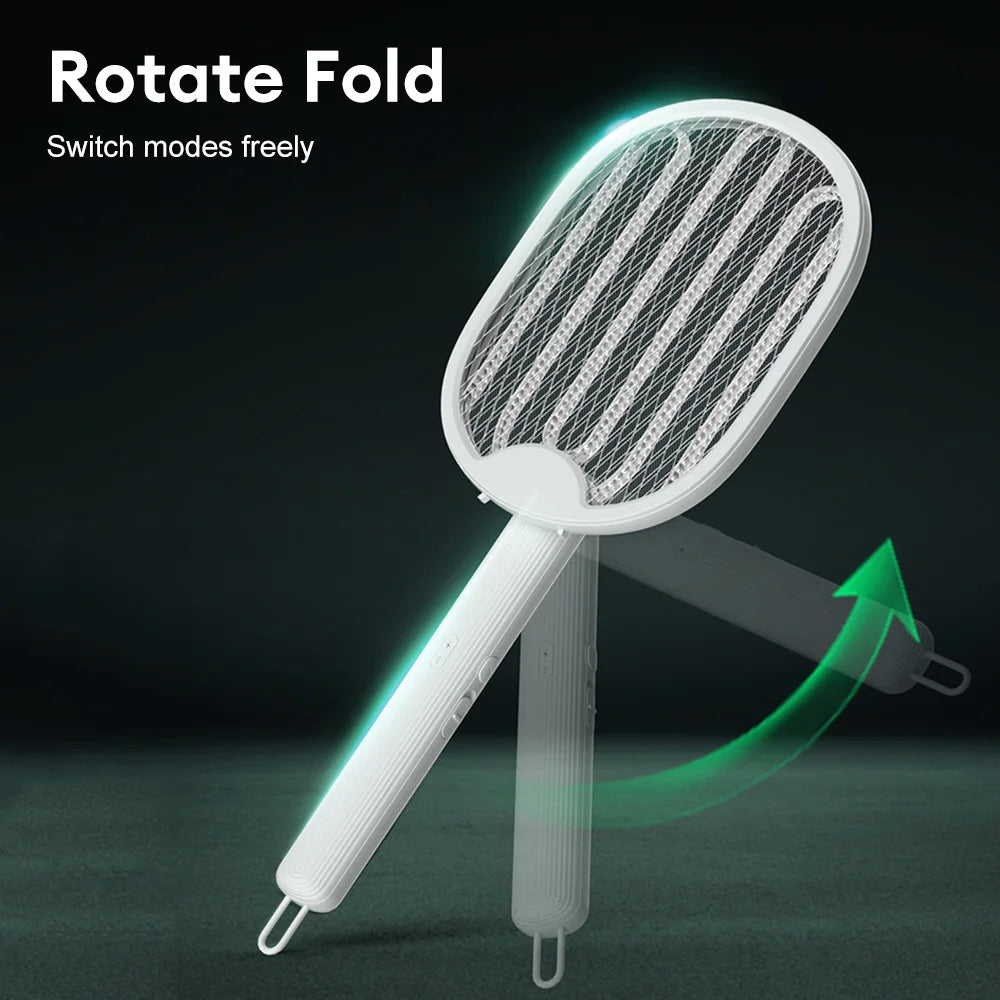 Foldable Electric Mosquito Killer Fly Swatter