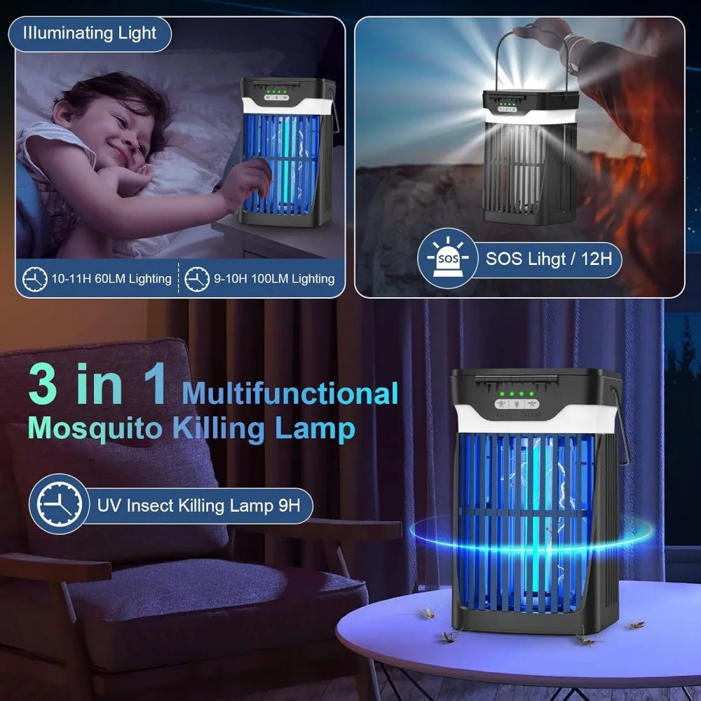 HAOYUNMA Solar Bug Zapper Outdoor