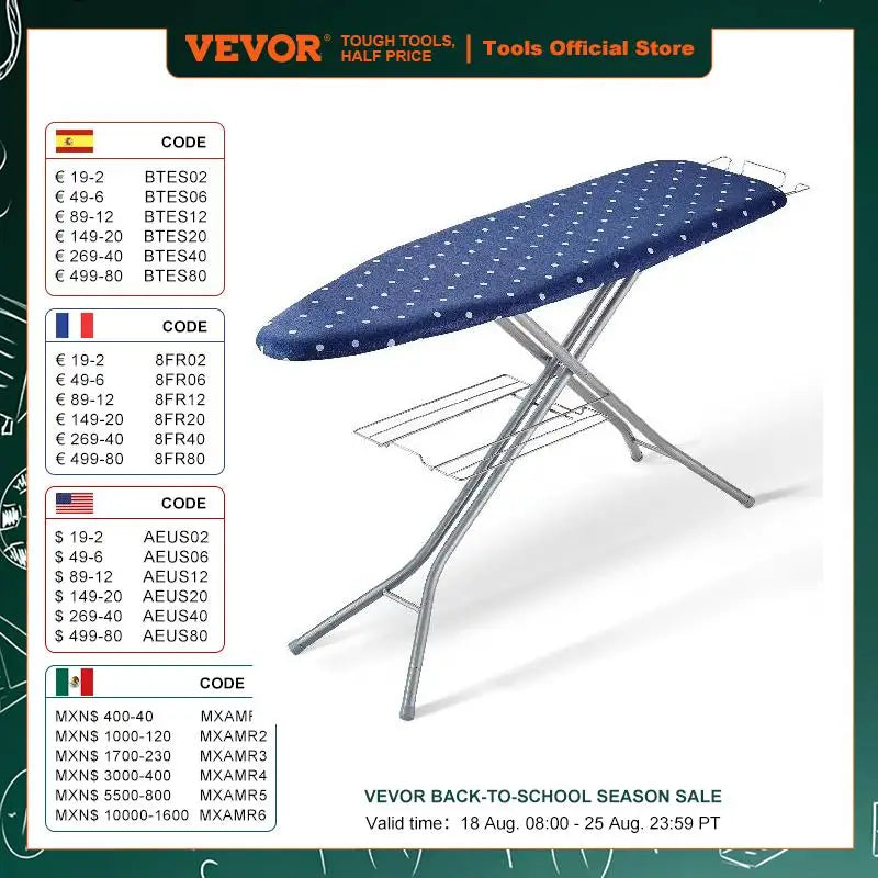 VEVOR Full Size Ironing Boards