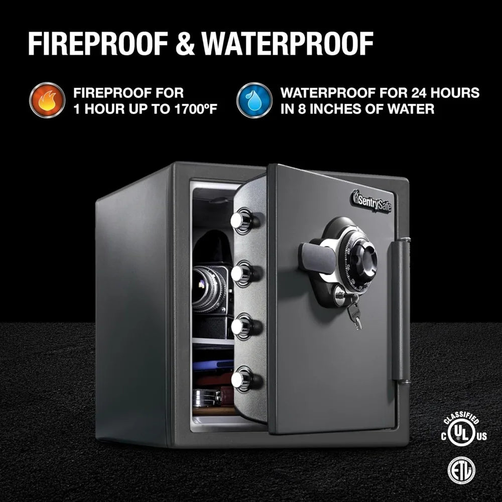 Fireproof Gray Alloy Steel Safe