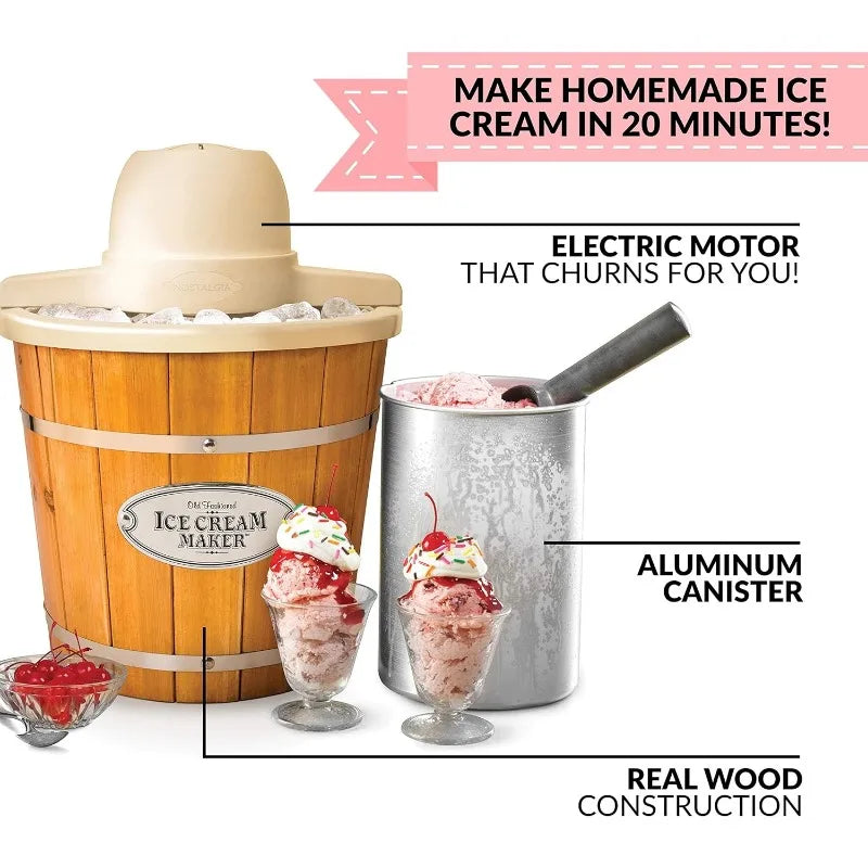 Nostalgia Electric Ice Cream Maker