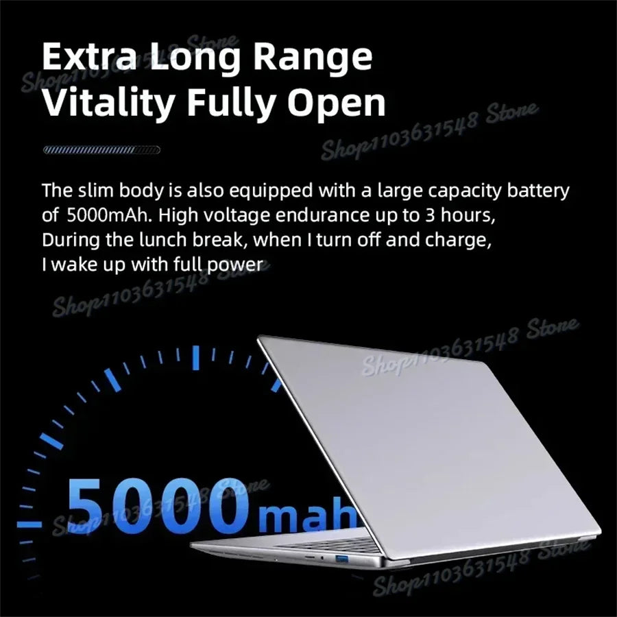 2024 Ultra Slim i7 Laptop 14.1 Inch Intel Core i7-7500U Windows