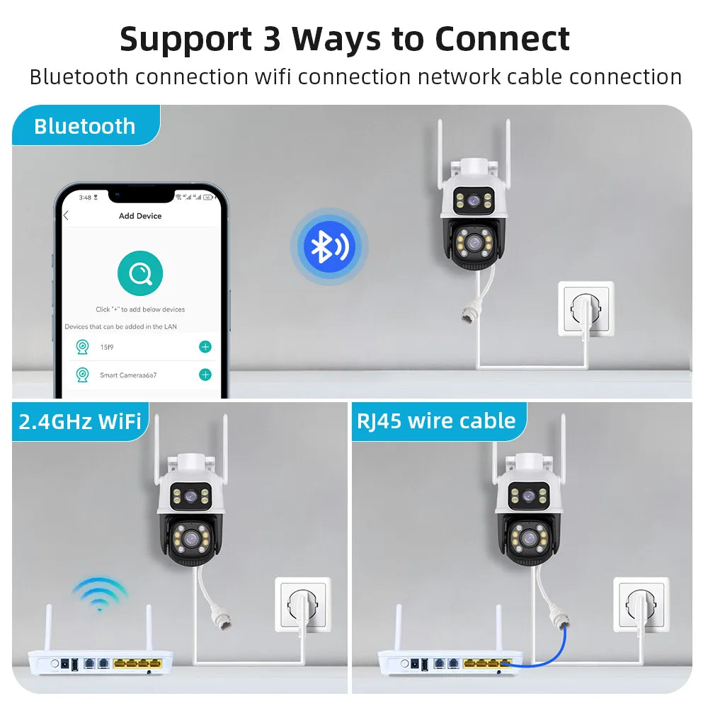 Surveillance PTZ WIFI Camera