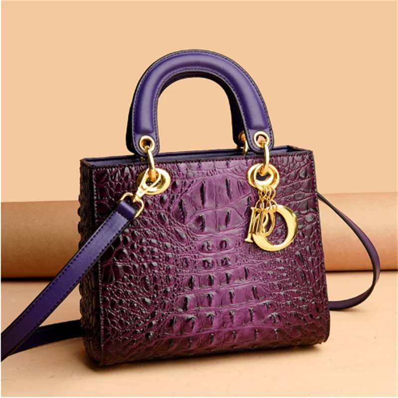 2024 High Quality Luxury Brand Designer Leather Shoulder Bag