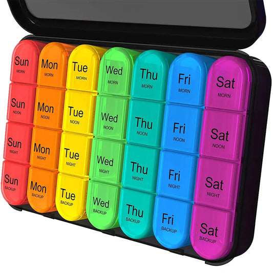 Pill Organizer 4 Times A Day