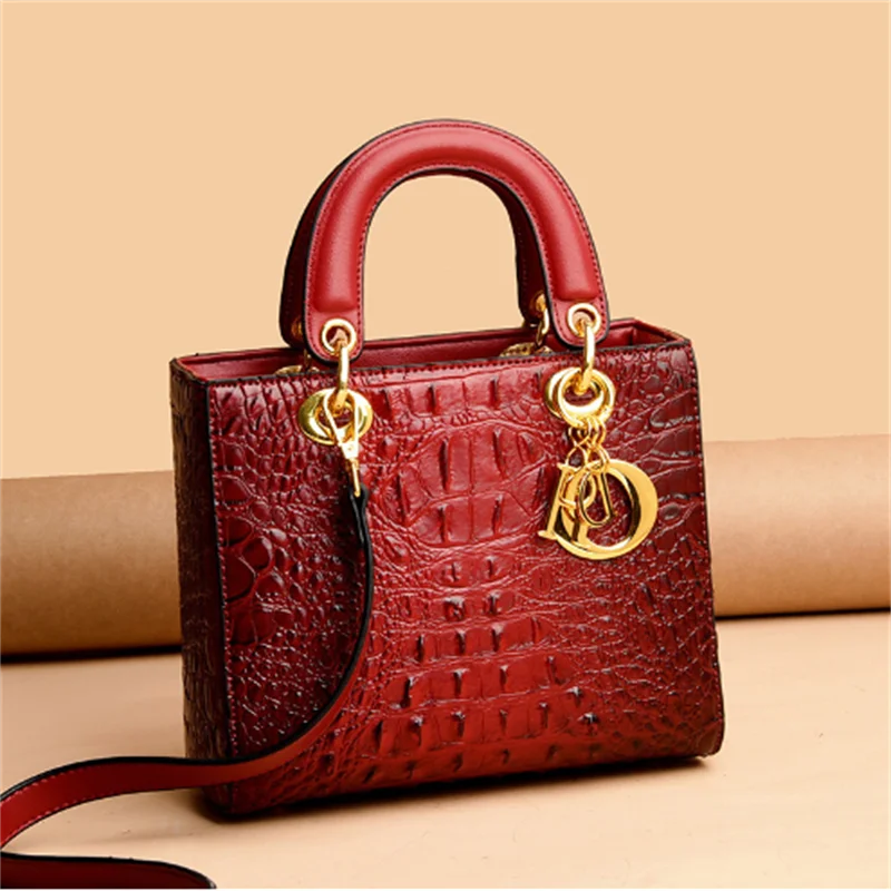 2024 High Quality Luxury Brand Designer Leather Shoulder Bag