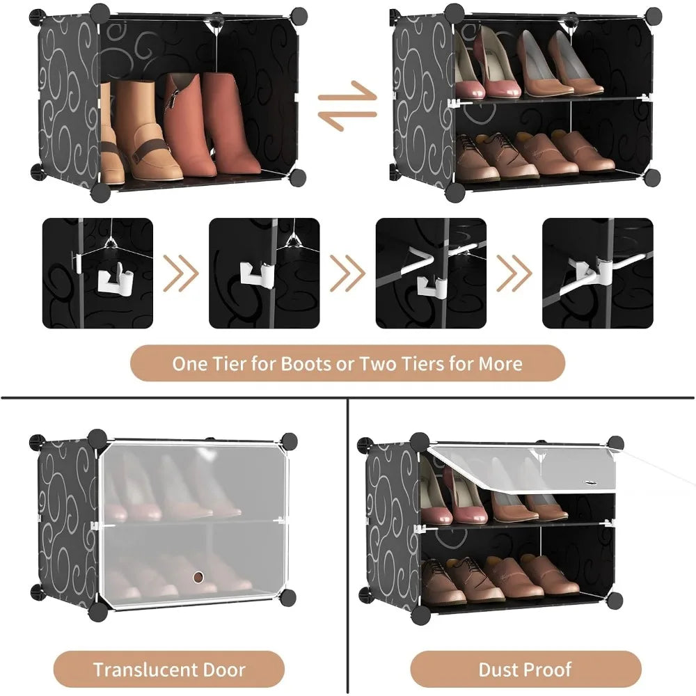 Portable Shoe Rack Organizer