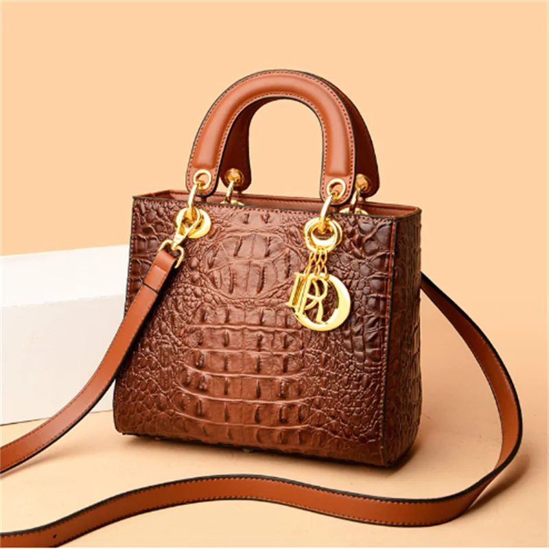 2024 High Quality Luxury Brand Designer Leather Shoulder Bag