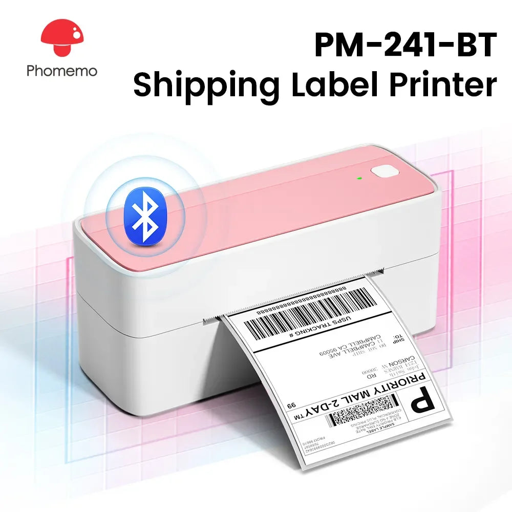 Phomemo 241 Bluetooth Thermal Label Printer Wireless